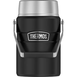 Thermos Food Jar - 47oz - Stainless Steel/Matte Black