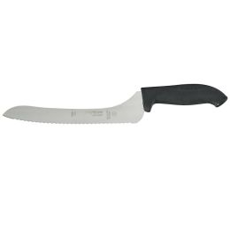 Dexter-Russell 9in Scall. Offset Sandwich Knife w-Black Hdl