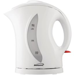 Brentwood Appliances KT-1617 1.7L Cordless Plastic Tea Kettle