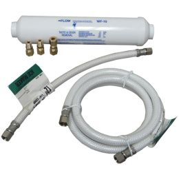 No Logo LF4096323206014 Poly-Flex Ice Maker Connector Kit with Water Filter